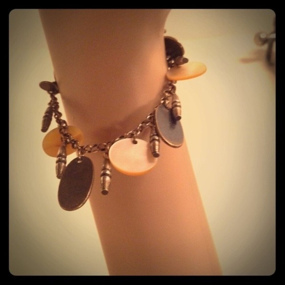 Express disk Beaded Bracelet